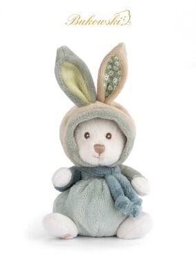 Bukowski Bunny Plush in Soft Sage and Cream- Ziggy Benji